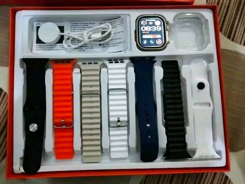 7 Straps Smart Watch 2