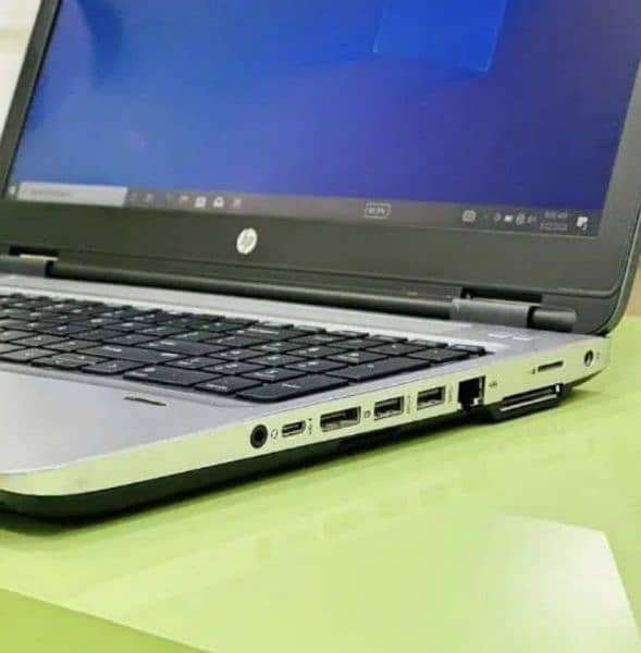 HP Core i5 ProBook 6th Generation (Ram 8GB + SSD 256GB) 15.6 Display 4