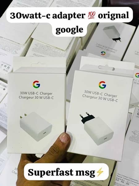 Google Pixel 100% Original 30W Charging Adapter 3