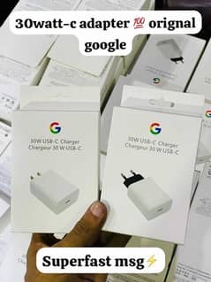 Google Pixel 100% Original 30W Charging Adapter