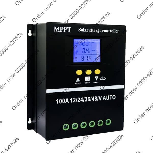 Solar MPPT 60/100a for 12v 24v 36V/48V Solar inverter Charge Controlle 8