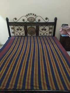 Two Heavy Iron King Sized Beds for Sale