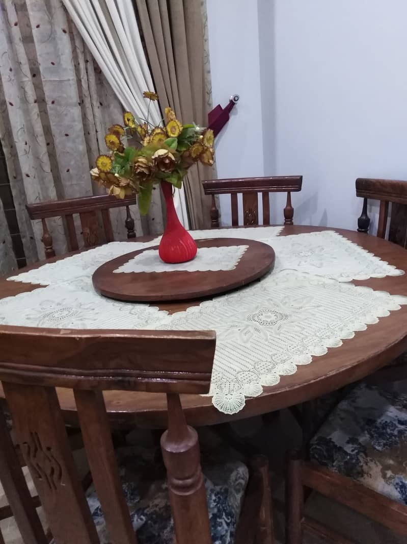 Wooden dining table 0