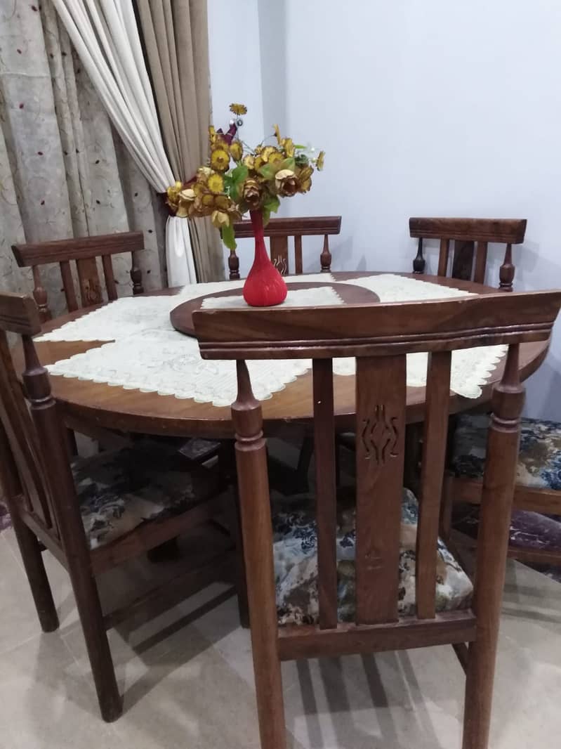 Wooden dining table 1