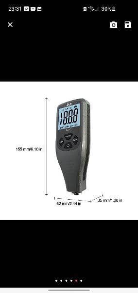 R&D TC200 Car Paint Coating Thickness Gauge 1