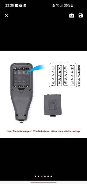 R&D TC200 Car Paint Coating Thickness Gauge 3