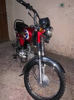 Hi-Speed 70cc bike 2022 model for sale in good condition