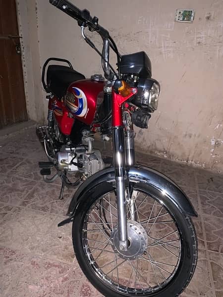 Hi-Speed 70cc bike 2022 model for sale in good condition 0