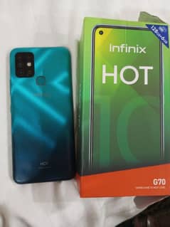 Infinix Hot 10 6gb 128gb with box