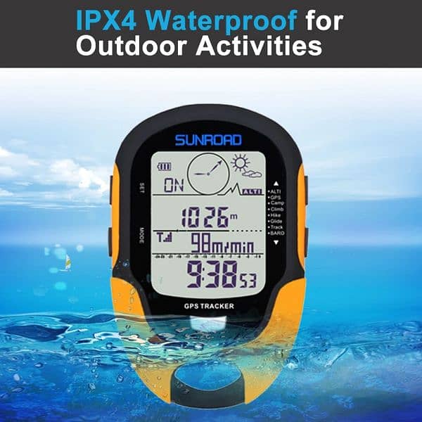 Altimeter 8 in 1 Electronic Digital Multifunction LCD Compass A 15