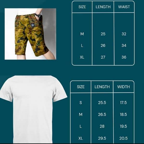 T SHIRT AND SHORT FOR MENS DELIVERABLE 2