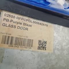 pel  fridge glass door 2550