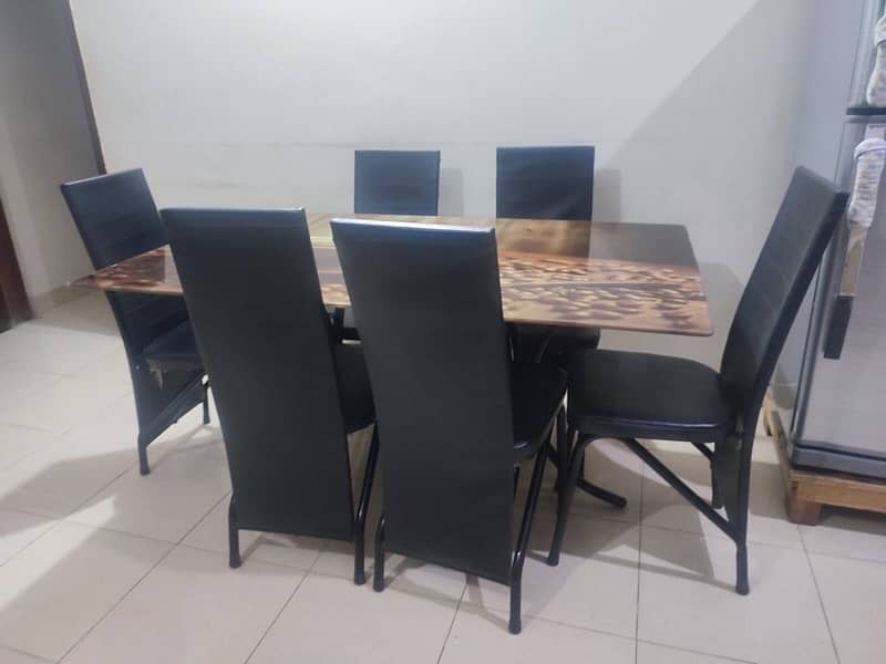 Dining Table 6 Seater 0