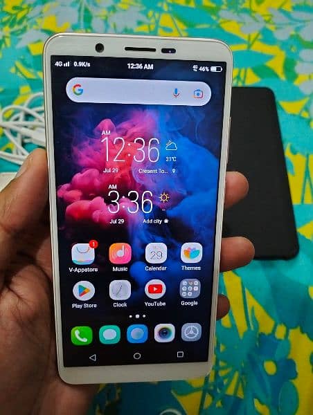 Vivo Y71 3-32 dual Sim 10/10 sale with charger 2