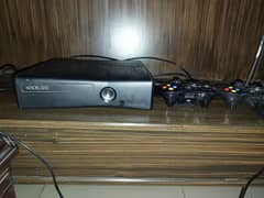 Xbox360s Slim Edition with full accessories and games installed