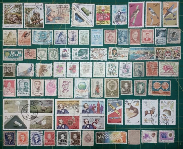 1750+ Unique Used International Stamps 3