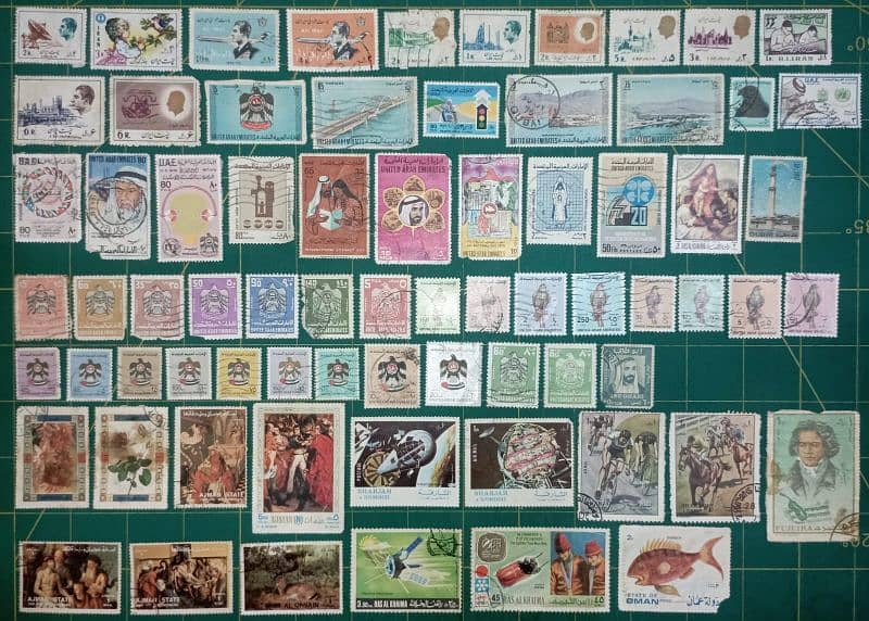 1750+ Unique Used International Stamps 8