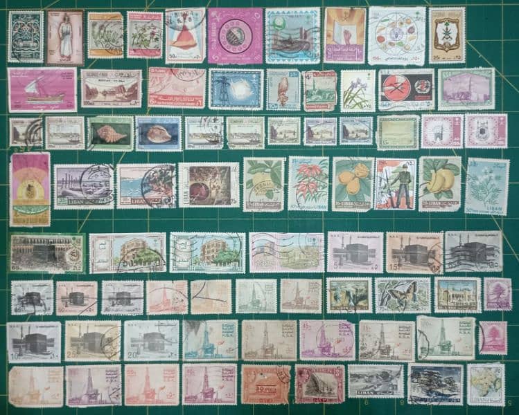 1750+ Unique Used International Stamps 13