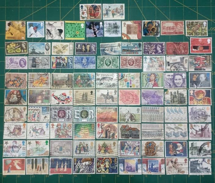 1750+ Unique Used International Stamps 15