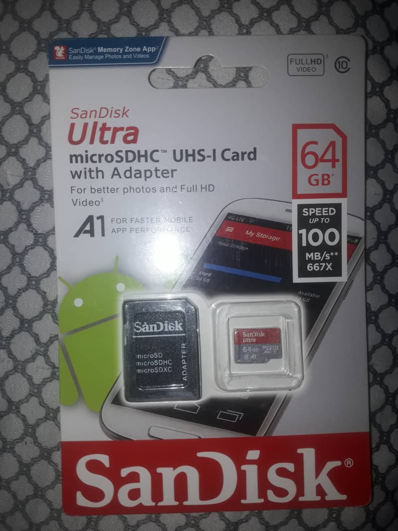 Sandisk Memory Card 64gb 0