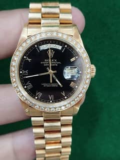 Rolex day date 18k yellow Gold