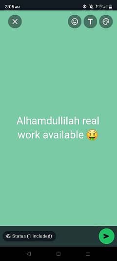 Real work available