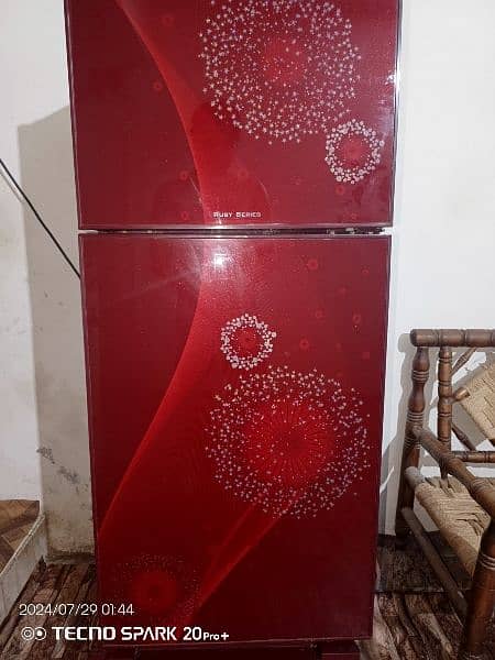 Orient Fridge Ruby 260 Glass Door 10