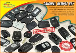 CHR/VEZAL/PRADO/KIA/VITZ/CIVIC/KEY REMOTE