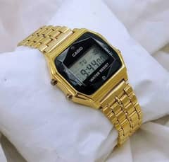 casio gold watch