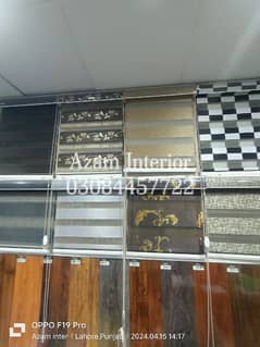 window blinds Roller vertical zebra wood venation blinds