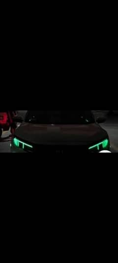 Honda civic x head lights