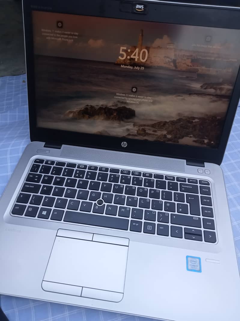 Hp EliteBook i7 7th gen 360 ssd 0