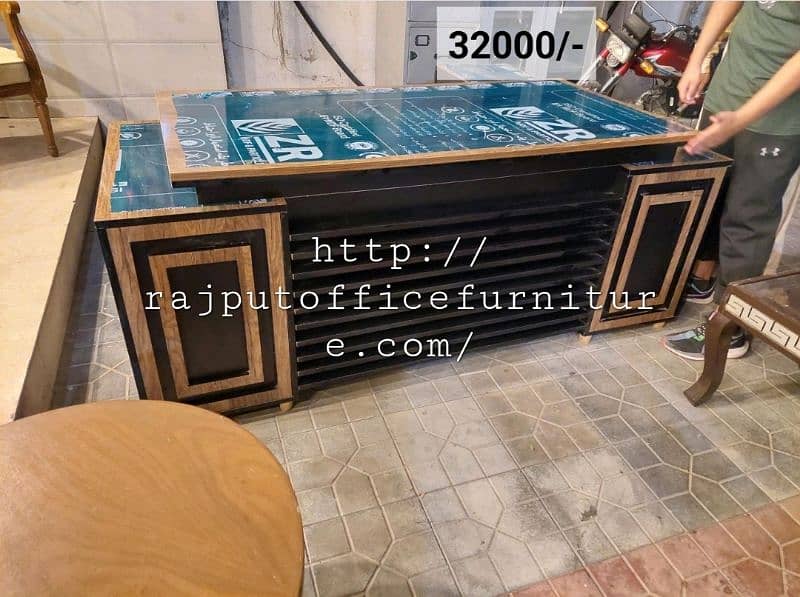 Executive Office Table L shape Modern Office Table Rajput Furniture 11