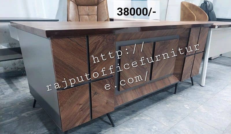 Executive Office Table L shape Modern Office Table Rajput Furniture 12