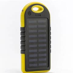 5000mAh Solar Power Bank (All Cities COD Service Available)