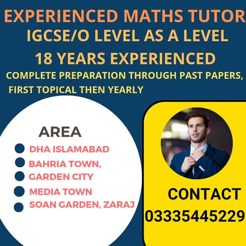 O/A level Maths Experienced Home Tutor 0