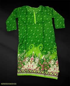 14 AUGUST ' Fabric: Lawn
•  Pattern: Printed
•  Neck Type: Round Neck