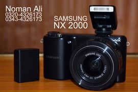 Samsung NX2000 argent sale