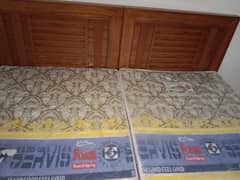 pair of new single bed with new mattress