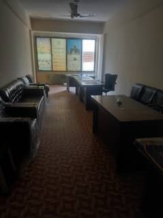 Blue Area Office 400 Square Feet Fully Furnished For Rent