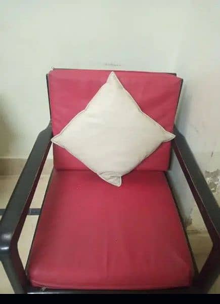 pure sheshum wood 1 seater sofa 2