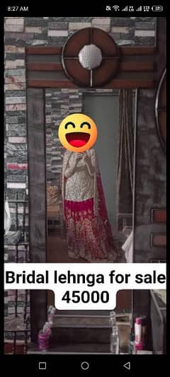 Bridal lehnga