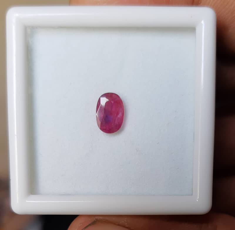 Natural UNHEATED/UNTREATED Afghani (Kabuli) Ruby 0