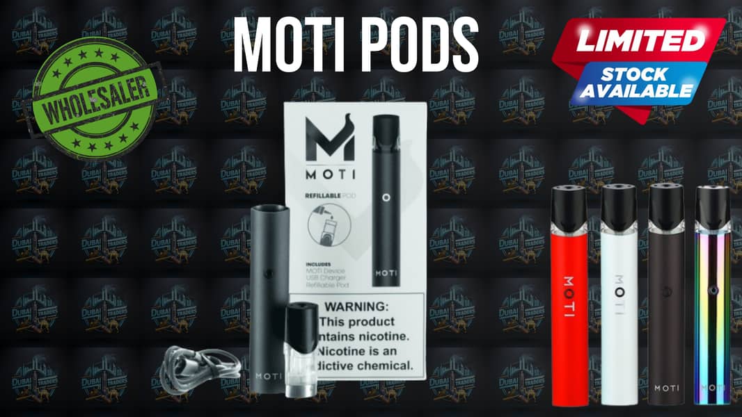 MOTI PODS | WAPES | VAPES | MODS | FLAVOURS | WHOLESALE | PAKISTAN 0