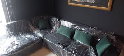 L shaped 7 seater sofa