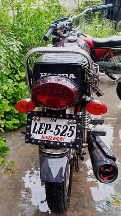 Honda CG 125 Lahore number