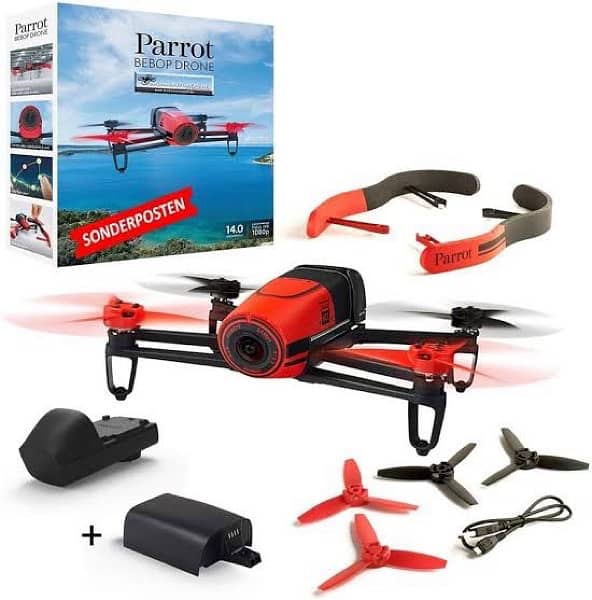 parrot bebop drone 14 mega pixel camera with GPS. 2