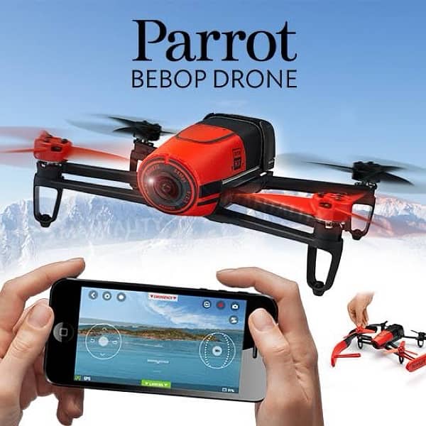 parrot bebop drone 14 mega pixel camera with GPS. 3