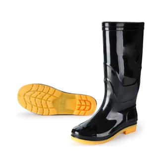 Long Black shoes Anti-slip & Waterproof Rain Boot Shoes, Snow Shoes In 2