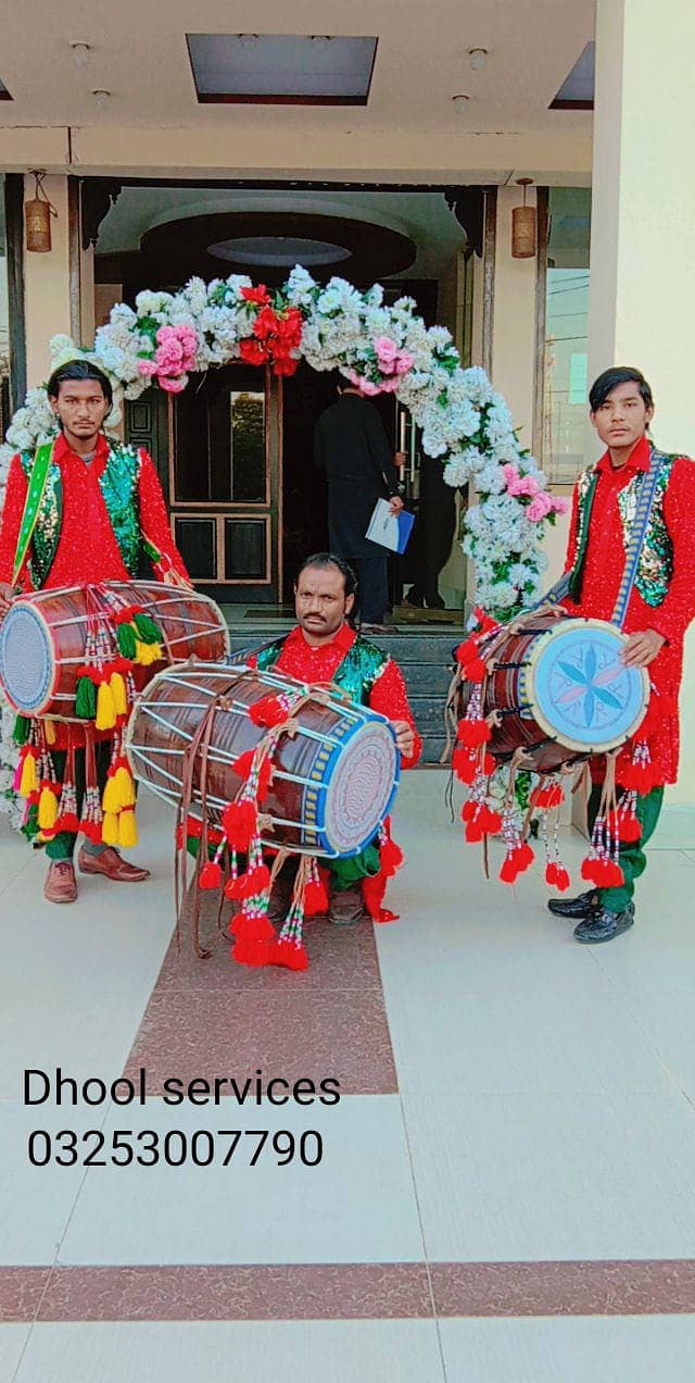 Fauji Band Party/Dhol for mendi & barat event/Pipe band/foji band baj 7